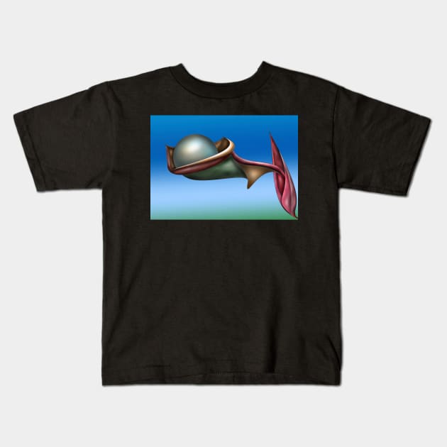 Alien Flora Kids T-Shirt by IcarusPoe